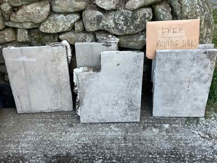 Photo of free Paving slabs (Pendeen TR19) #1