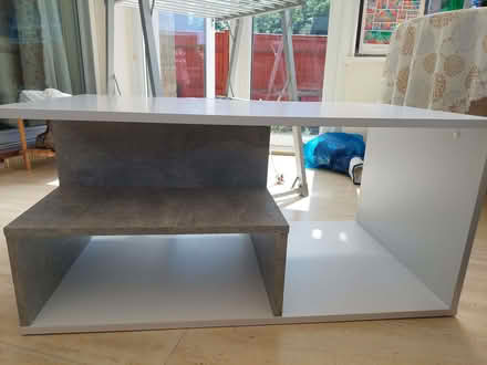 Photo of free White grey floor shelf storage coffee table (Green Street Green BR6) #1