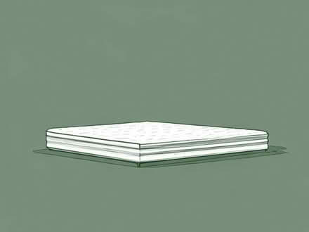 Photo of free Thin Mattress, Non-standard size, Blue stripe. (Davidson's Mains EH4) #1