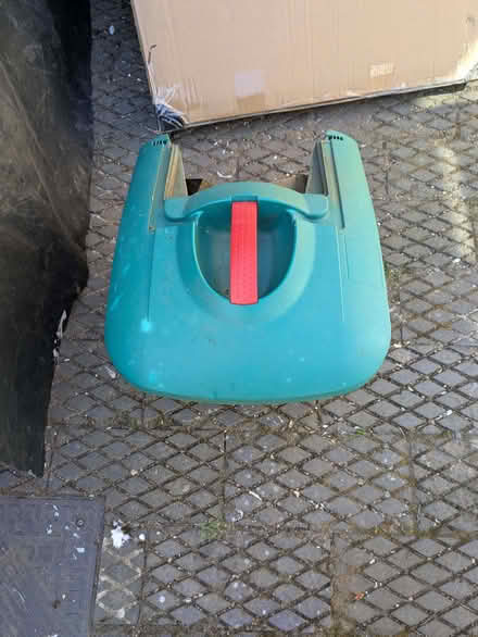 Photo of free Bosch lawnmower grass box (Wheathampstead AL4) #1