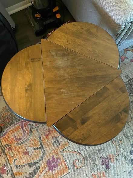 Photo of free Vintage Clover Drop Leaf Table (Near Parkville High School) #2
