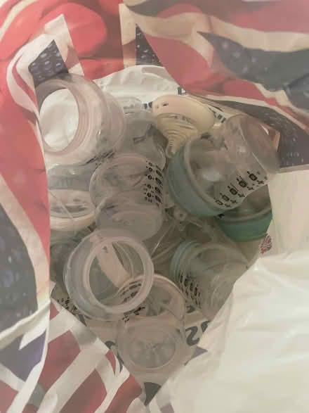 Photo of free Newborn boy clothes and bottles (NW11) #2