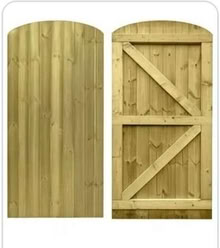 Photo of free Two wooden gates (Witney OX28) #1