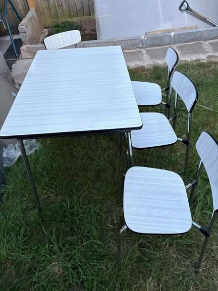 Photo of free Table and 4 chairs (Edmonton N18) #2