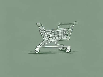Photo of Shopping trolley with 4 wheels (Whitworth Halls of Residence M14) #1