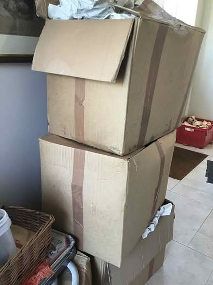 Photo of free Moving boxes and paper (Liverton TS13) #1