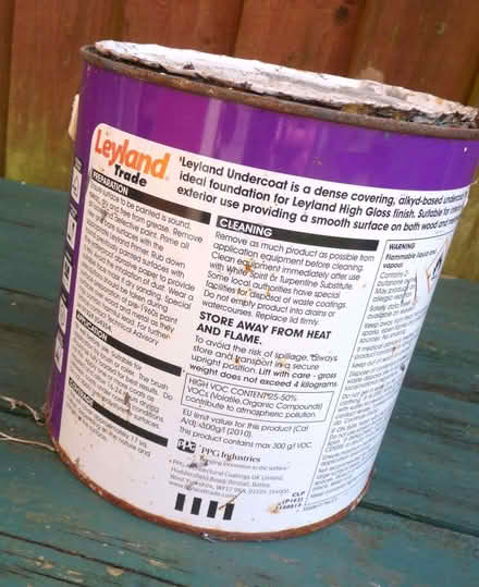 Photo of free Dark Grey Undercoat (Bridlington YO16) #2