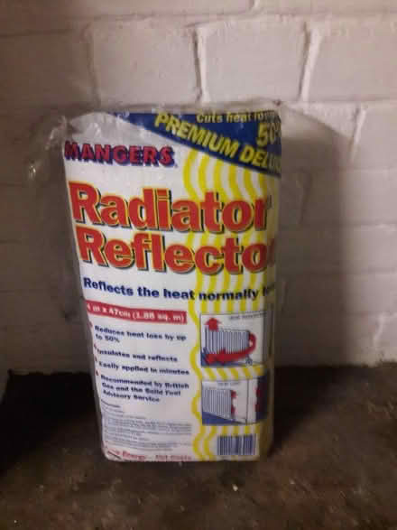Photo of free Radiator reflector. (Royal Leamington Spa CV32) #1