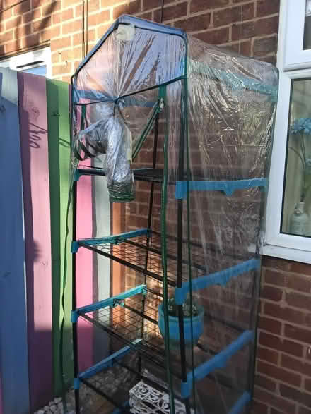 Photo of free Metal and pvc greenhouse (stalybridge) #1