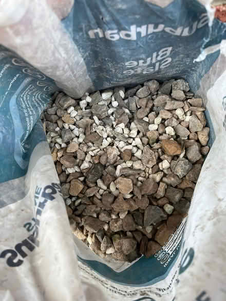 Photo of free 7 bags of stone chippings (Stannington Park (former St. Mary's Hospital) NE61) #2