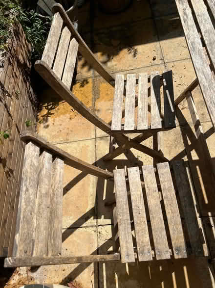 Photo of free IKEA outdoor dinning set (islington N1) #4
