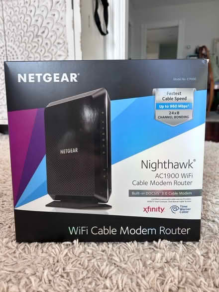 Photo of free Nighthawk Cable Modem Router combo (West Medford) #1