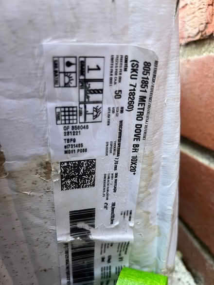 Photo of free Box of ceramic tiles (Stannington Park (former St. Mary's Hospital) NE61) #4