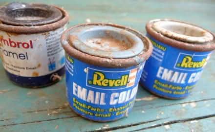 Photo of free Three miniature pots of paints (Bridlington YO16) #1