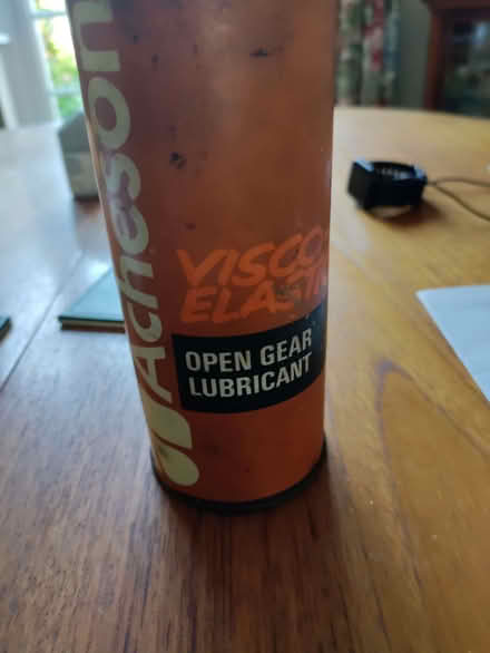 Photo of free Open gear lubricant (California DE22) #1