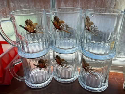 Photo of free Glass tankards (Kempston) #1