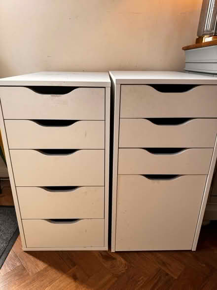 Photo of free 2 IKEA Alex drawers (Leighton Buzzard) #1