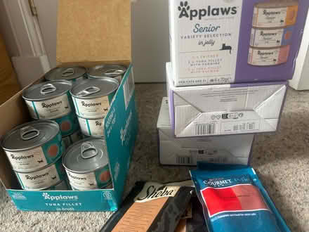 Photo of free Unopened cat food (Musselburgh EH21) #1