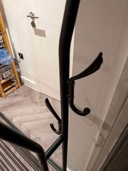 Photo of free Black clothes hanging rail (City Centre S1) #2