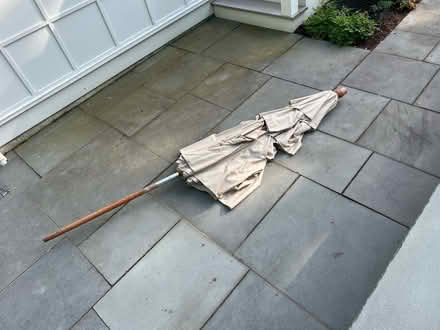 Photo of free Umbrella for outdoor dining table (West Newton) #3