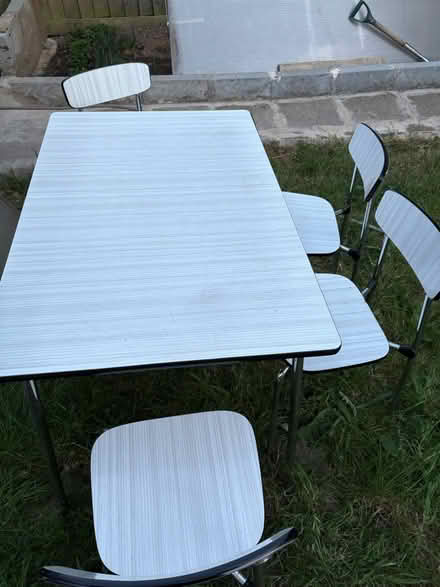 Photo of free Table and 4 chairs (Edmonton N18) #1