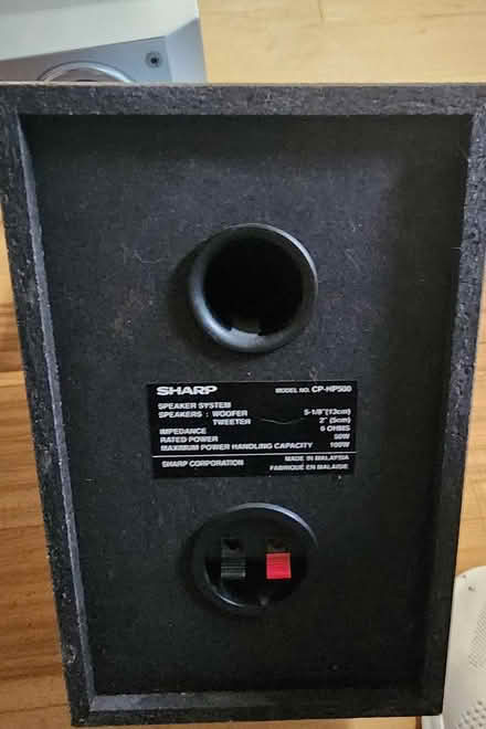 Photo of free (2) Bookshelf Speakers (Landing) #2