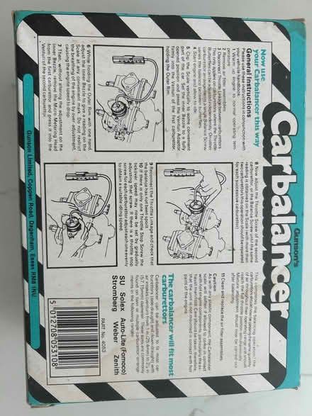 Photo of free Carburettor balancer (The Dales IP1) #2