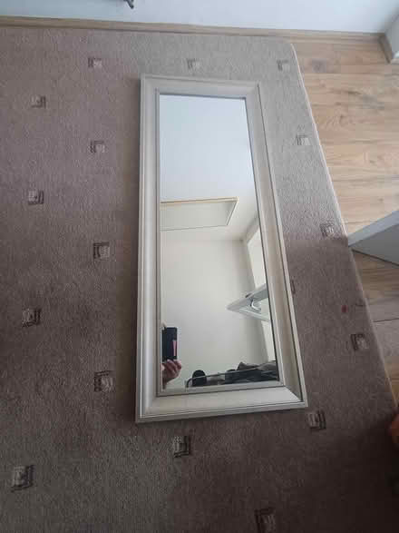 Photo of free Wall Mirror. 42cm wide x 102cm high (Chesterfield S40) #3