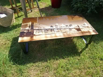 Photo of free Glass topped coffee table (Threemilestone Truro) #3
