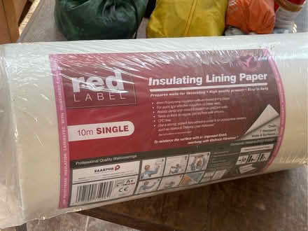 Photo of free One roll of insulating wallpaper (Fairfield LA1) #1