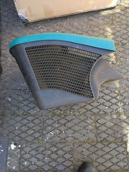 Photo of free Bosch lawnmower grass box (Wheathampstead AL4) #2