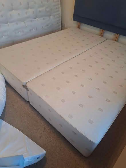 Photo of free Superking mattress and base (SK9) #3
