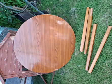 Photo of free Round drop leaf table (Threemilestone Truro) #1