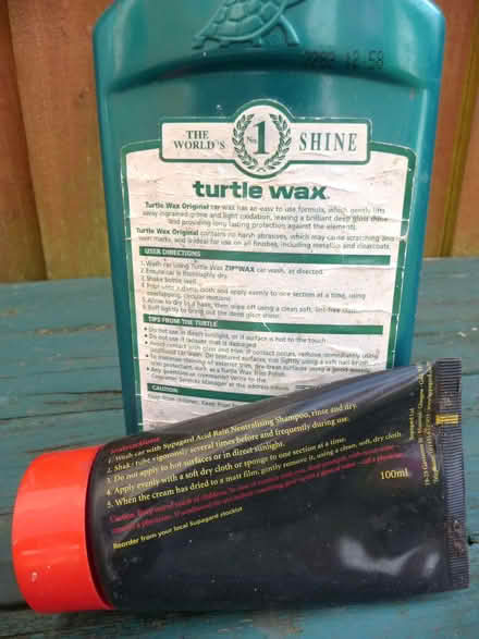 Photo of free Turtle Wax and Paintseal Cream. (Bridlington YO16) #2