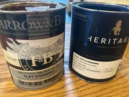 Photo of free 2 tins of eggshell paint (Musselburgh EH21) #2