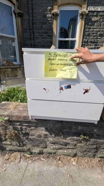 Photo of free Set of 3 drawers (BS7) #1