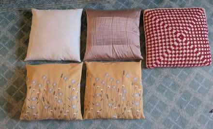 Photo of free 5 cushions (Caldy Valley CH3) #1
