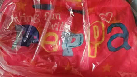 Photo of free Peppa Pig bean bag (Ramsey Mereside PE26) #2