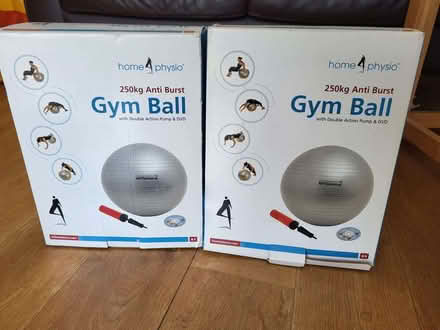 Photo of free 55cm Gym Ball x2 (Edlesborough LU6) #1