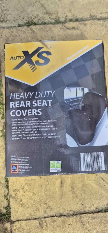 Photo of free Heavy duty rear seat covers (ME15 Westmorland Road) #2