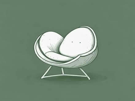 Photo of Old egg chair (Church RG2) #1
