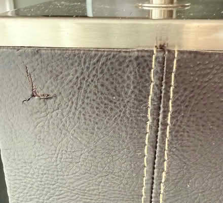 Photo of free A Pair of Brown Faux Leather Lamps (Upminster RM14) #3