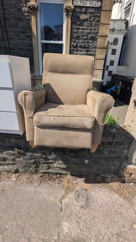 Photo of free Reclining chair (BS7) #1