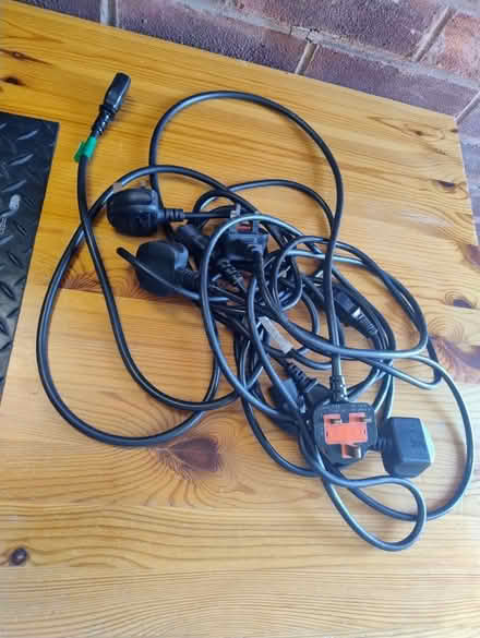 Photo of free Technology (kettle) mains cables (Stretford M32) #1