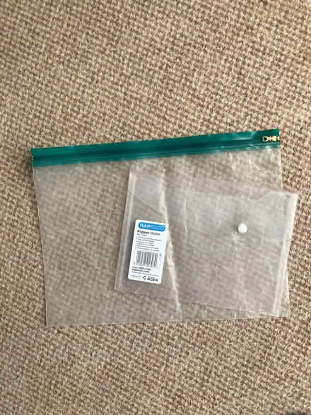 Photo of free Two clear plastic document holders (Rothley LE7) #1