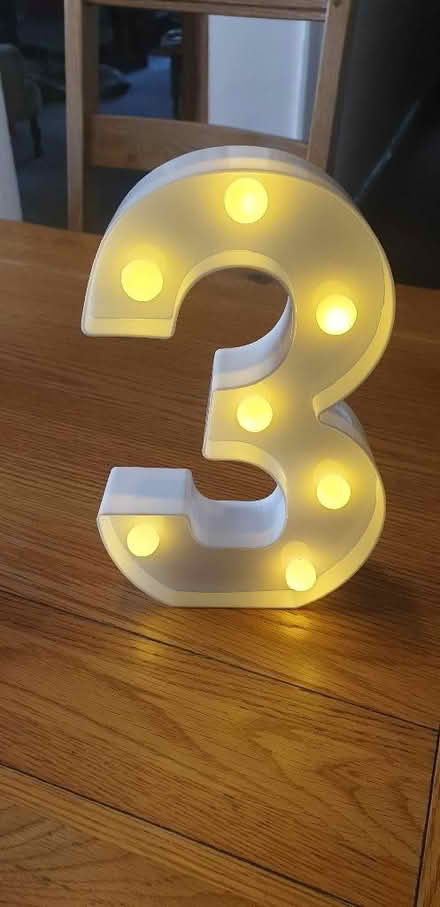 Photo of free Illuminated number 3 (Linslade LU7) #1