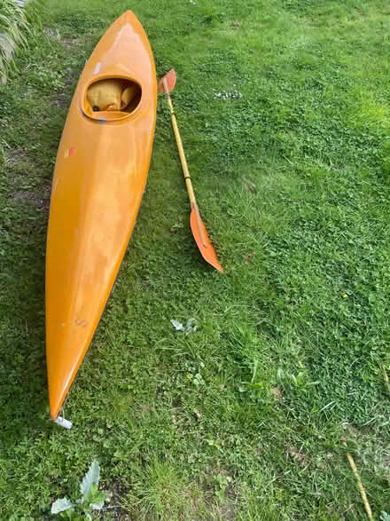 Photo of free handmade kayak and paddle (Holme PE7) #1
