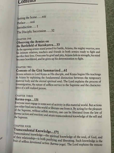 Photo of free “Bhagavad Gita As It Is” paperback (1075 Valencia Avenue) #4