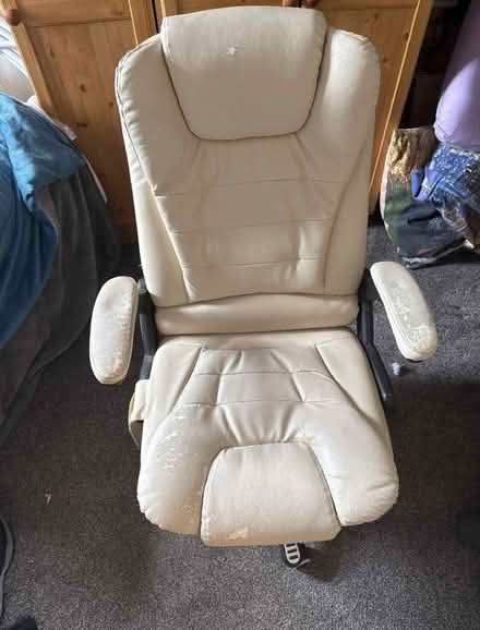 Photo of free Office chair (Golborne) #1