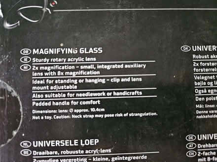 Photo of free magnifying glass for crafts (Woodingdean BN2) #2